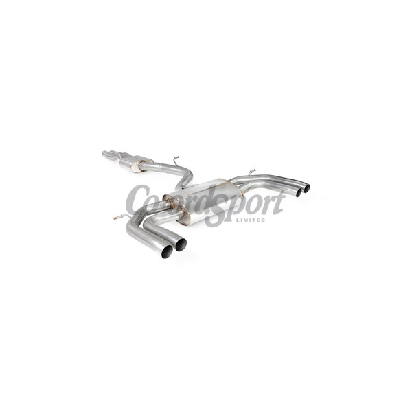 Scorpion Resonated Cat GPF-back system without valves RS3 8Y Salo image