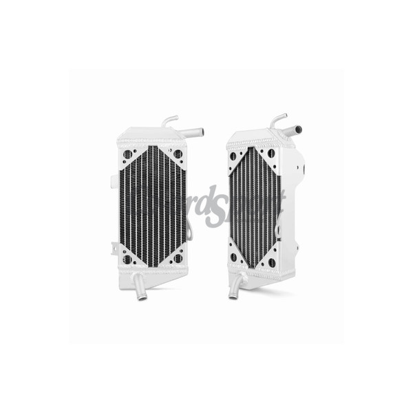 Mishimoto Left Braced Aluminum Dirt Bike Radiator fits Honda CRF image