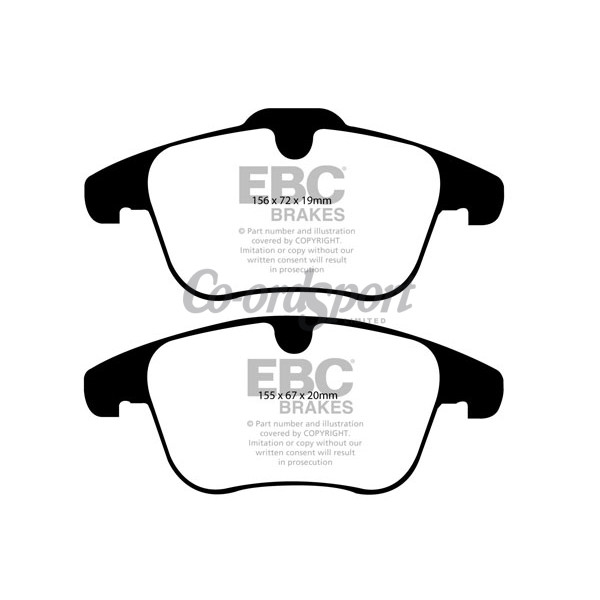 EBC Ultimax OEM Replacement Brake Pads image