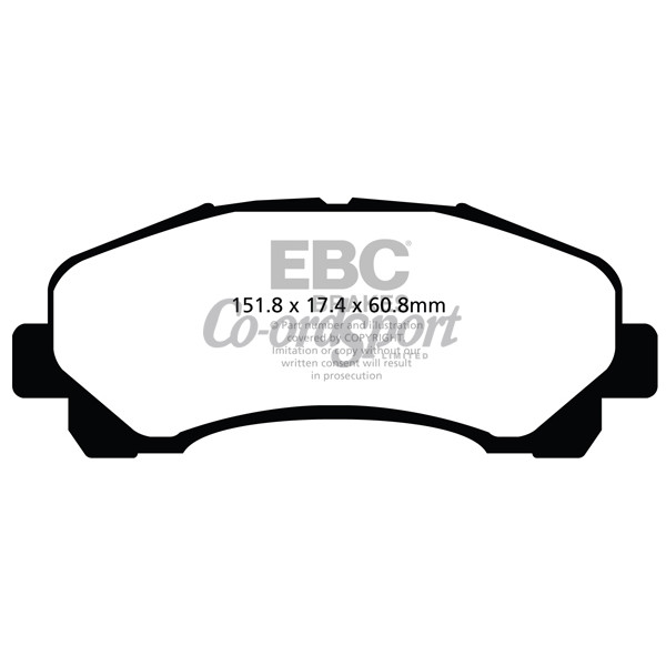 EBC Ultimax OEM Replacement Brake Pads image