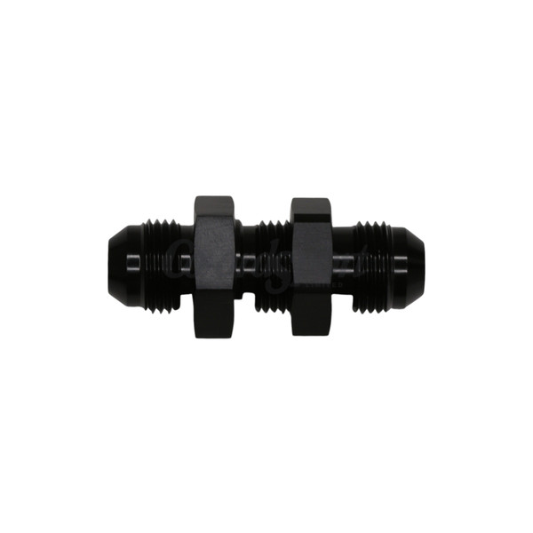 DW 8AN Male Flare to 8AN Male Flare Bulkhead Adapter Incl Nut image