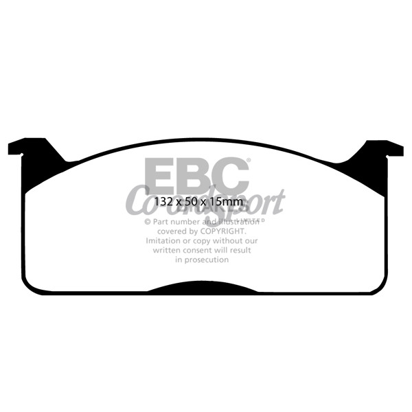 EBC Ultimax OEM Replacement Brake Pads image