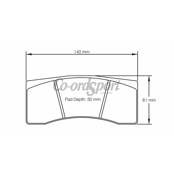Pagid racing brake pads -RST3 image