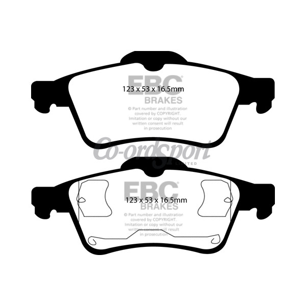 EBC Ultimax OEM Replacement Brake Pads image