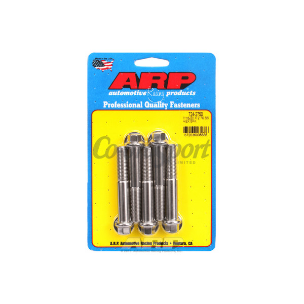 ARP 7/16-20 x 2.750 hex SS bolts image