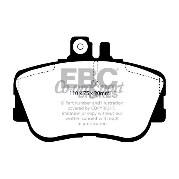 EBC Ultimax OEM Replacement Brake Pads image