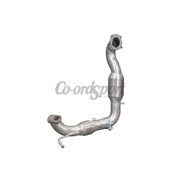 COBRA Ford Fiesta Mk7 1.0T EcoBoost (13>) Zetec-S Front Pipe-Deca image