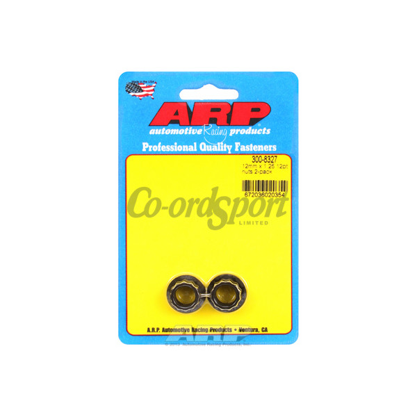 ARP M12 x 1.25 12pt nut kit image