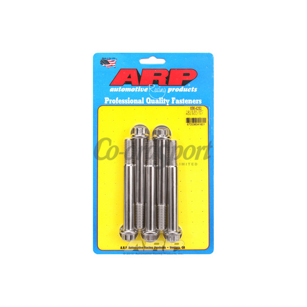 ARP 1/2-13 x 4.250 12pt SS bolts image