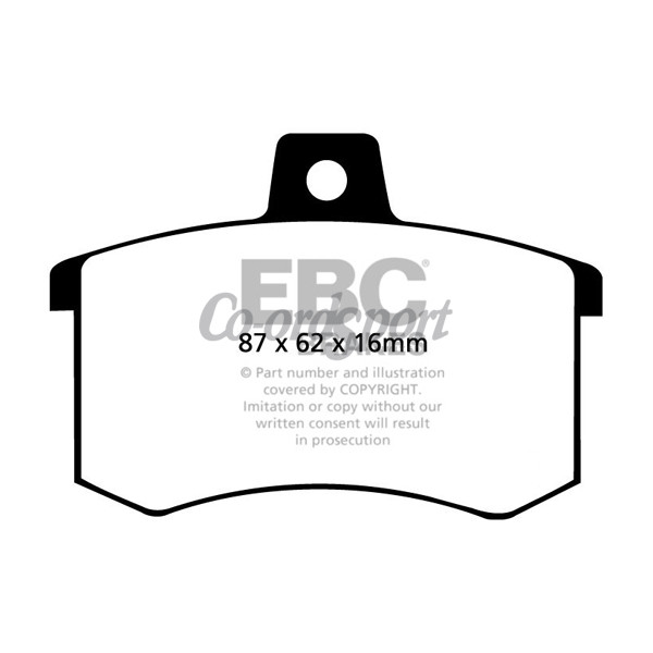 EBC Ultimax OEM Replacement Brake Pads image