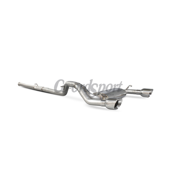 Scorpion Cat-back system with no valves for Ford Focus MK3 RS Non image