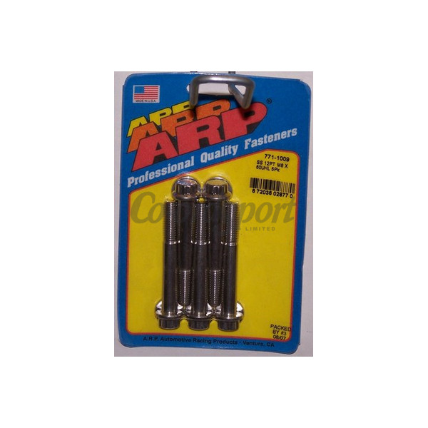 ARP M8 x 1.25 x 60 12pt SS bolts image