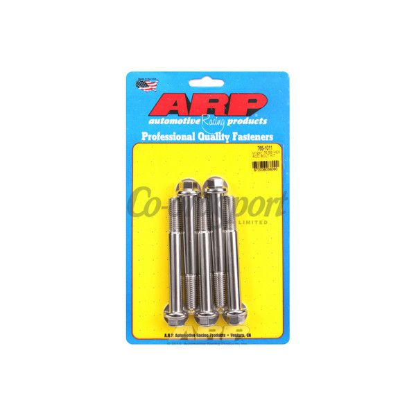 ARP M12 x 1.75 x 100 hex SS bolts image