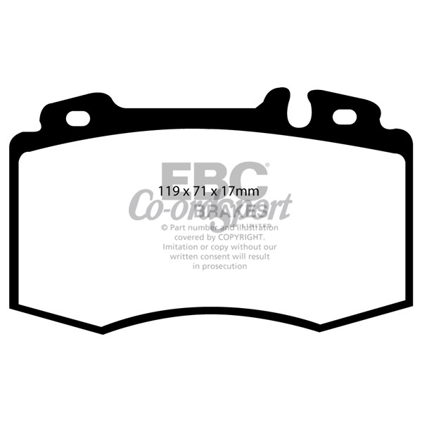 EBC Ultimax OEM Replacement Brake Pads image