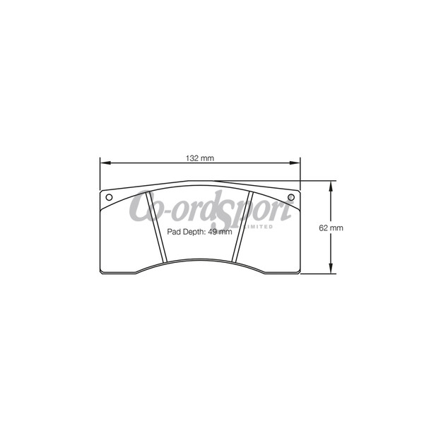 Pagid Racing Brake Pads - RSL1E image