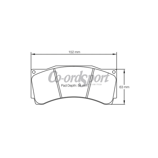 Pagid Racing Brake Pads - RSL1E image