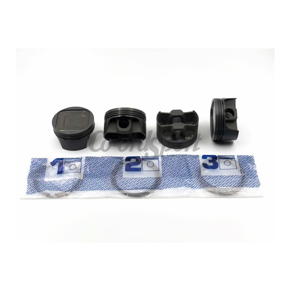 MAHLE SUBARU 2.2L EJ20 STROKER Piston Set with Rings 93.00mm 8.3C image