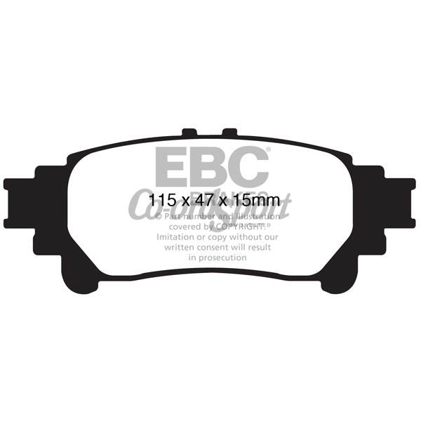 EBC Ultimax OEM Replacement Brake Pads image