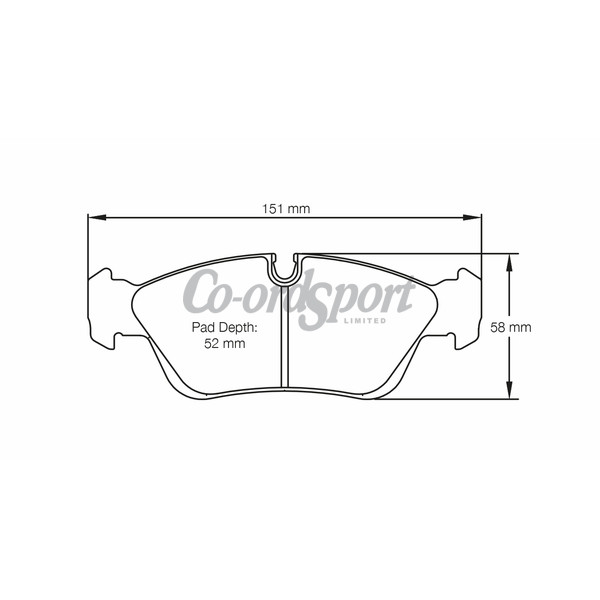 Pagid Racing brake pads - RST3 image