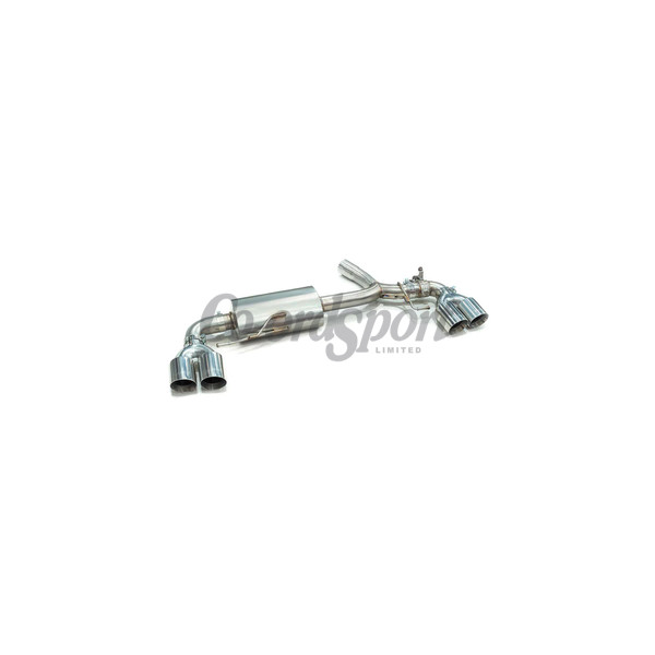 Cobra BMW 330e M-Sport G20 19- Valved Quad Exit Rear Section Quad image
