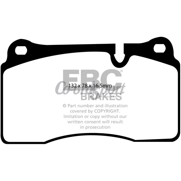 EBC Ultimax OEM Replacement Brake Pads image