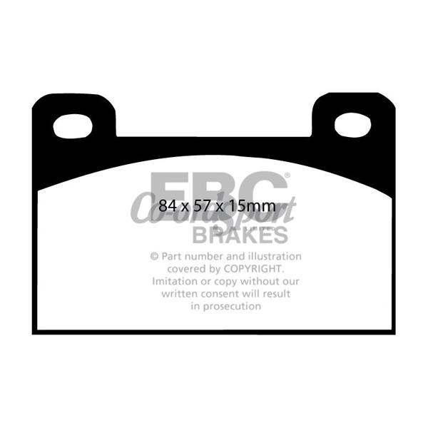 EBC Ultimax OEM Replacement Brake Pads image