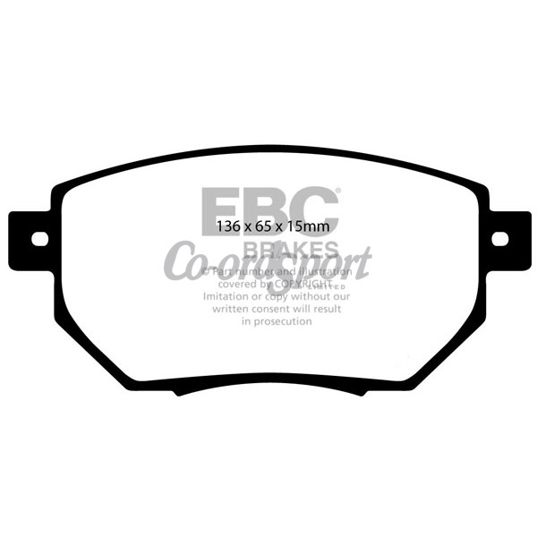 EBC Ultimax OEM Replacement Brake Pads image