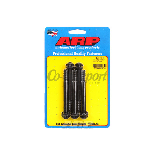 ARP M8 x 1.25 x 80 12pt black oxide bolts image