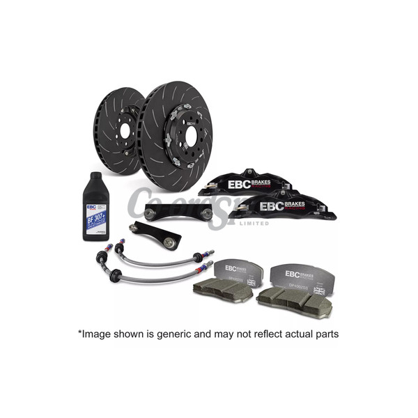 EBC BALANCED BRAKE KIT BBK003BLK-4102-SG2F330 28-FR image