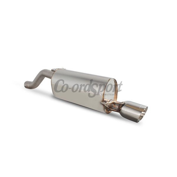 Scorpion Rear silencer for Vauxhall Corsa D 1.0/1.2/1.4 2006 to 2 image