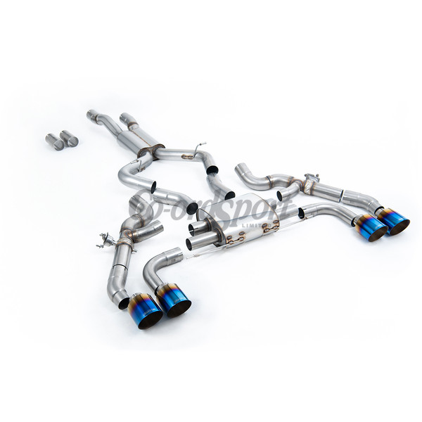Milltek BMW X3  X3M   X3M Comp G01 3.0 with OPF GPF S58 Engine image