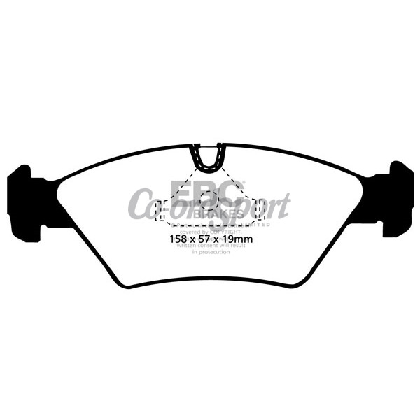 EBC Ultimax OEM Replacement Brake Pads image