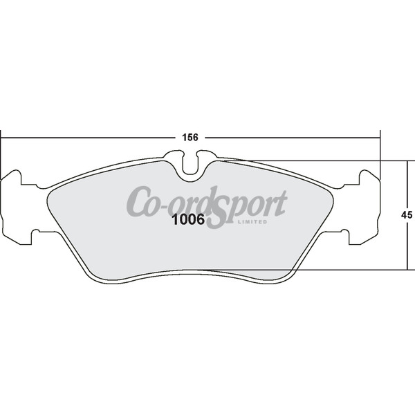 PFC 1006 Z-Rated Brake Pad Set image