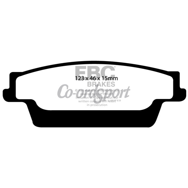 EBC Ultimax OEM Replacement Brake Pads image