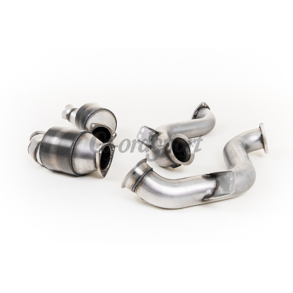 Milltek Hi-Flow Sports Cat and Downpipe Mercedes C-Class image