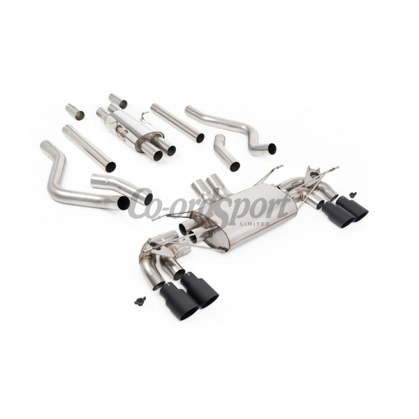 Milltek Exhaust - OPF GPF Back Resonated Valved System with Quad image