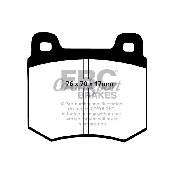 EBC Ultimax OEM Replacement Brake Pads image