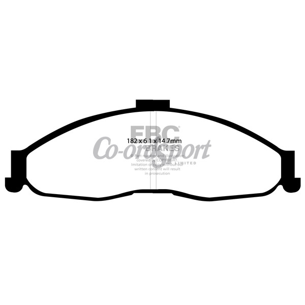 EBC Ultimax OEM Replacement Brake Pads image