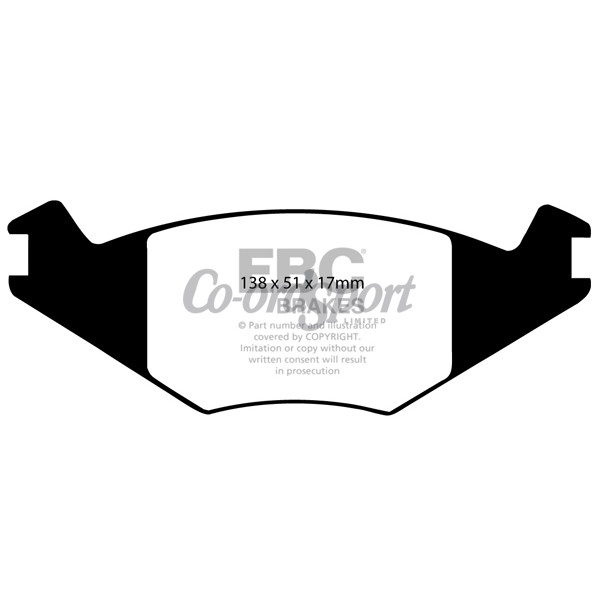 EBC Ultimax OEM Replacement Brake Pads image