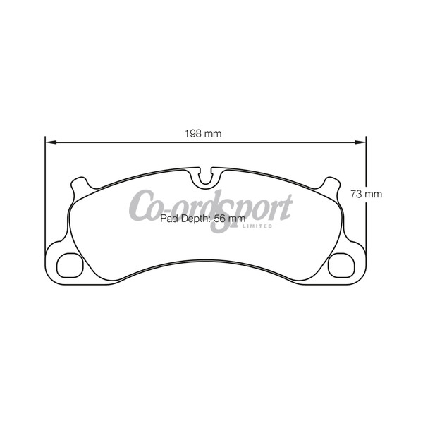 Pagid racing brake pads -RSL1 image