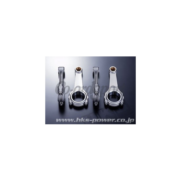 HKS Connecting Rod Set for 4G63 Stock Stroke image