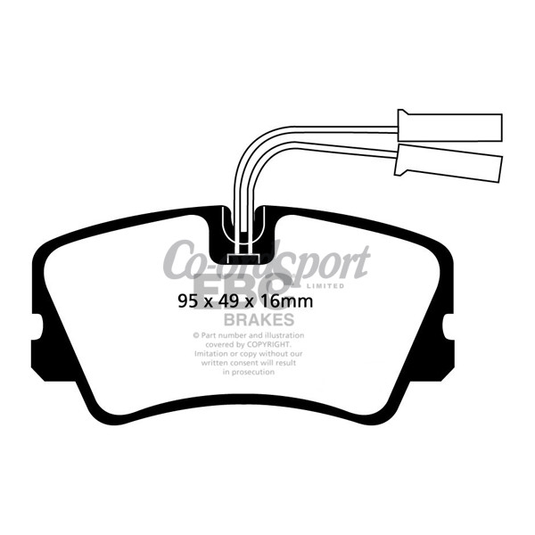 EBC Ultimax OEM Replacement Brake Pads image