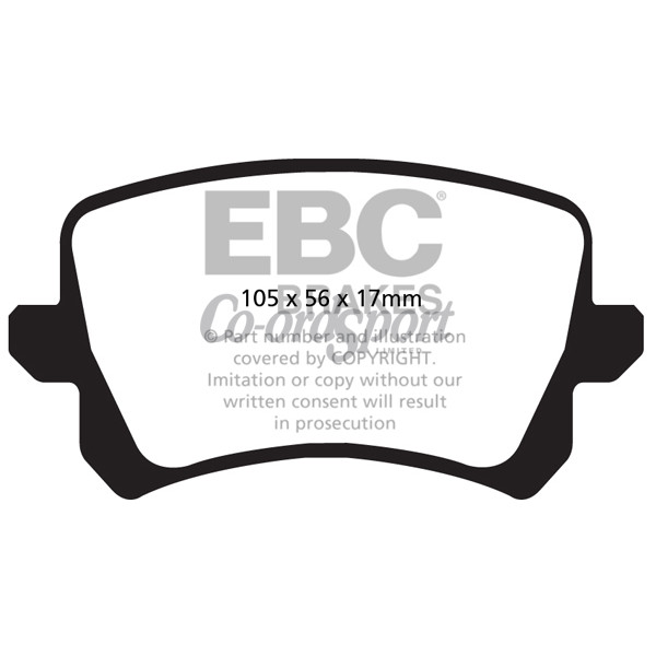 EBC Ultimax OEM Replacement Brake Pads image