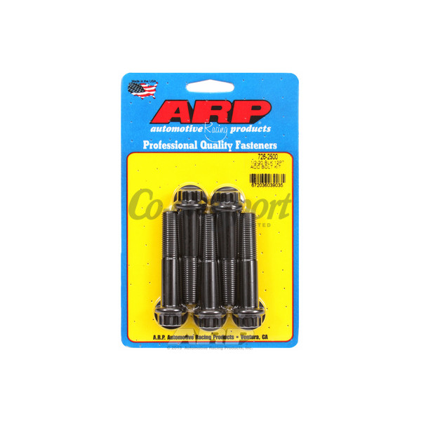ARP 1/2-20 x 2.500 12pt black oxide bolts image