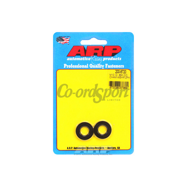 ARP M10 ID .850 OD chamfer black washers image