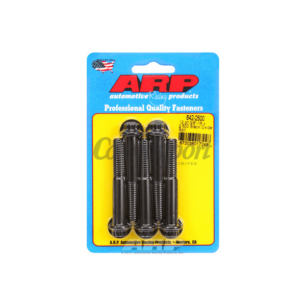 ARP 3/8-16 x 2.500 12pt black oxide bolts image