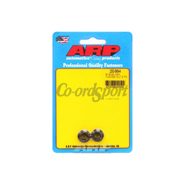 ARP 5/16-24 hex flange nut kit image