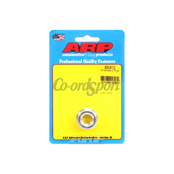 ARP -6 female O ring aluminum weld bung image