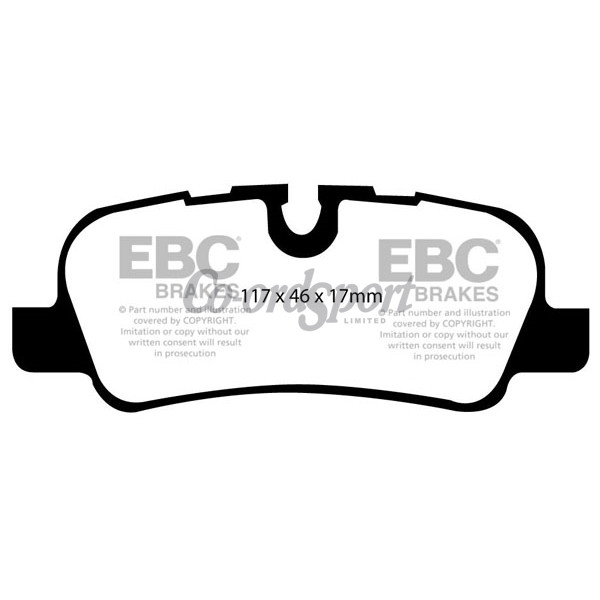 EBC Ultimax OEM Replacement Brake Pads image