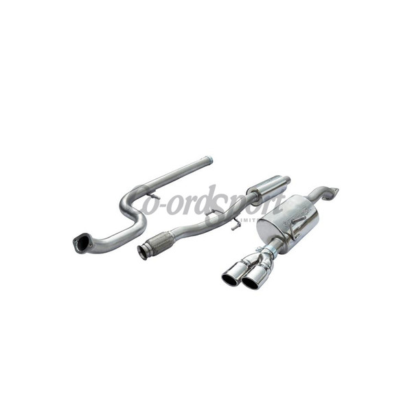 COBRA Citroen DS3 1.6 THP 155 & Racing (2010>) Cat Back System image